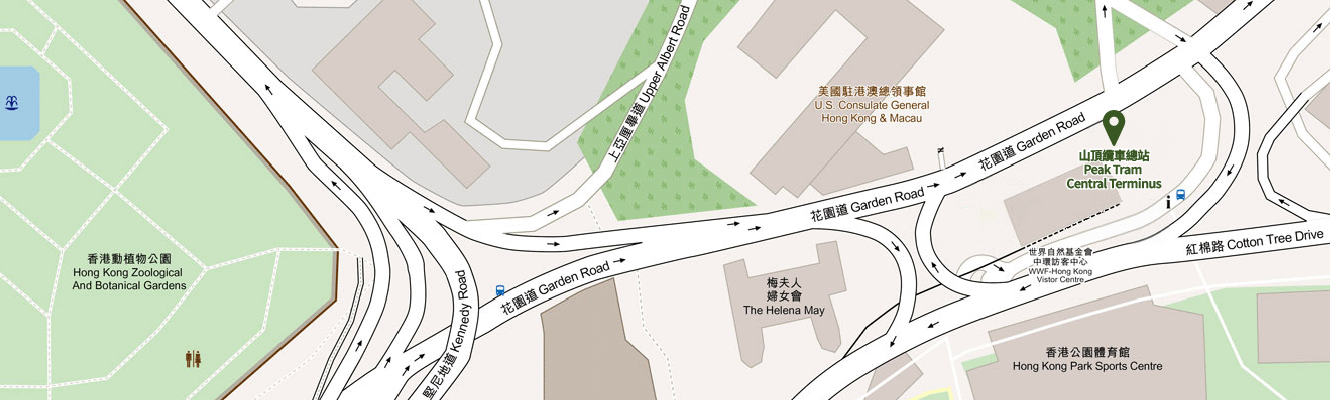 The Peak Tram Central Terminus